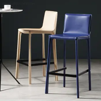 Высокие дизайнерские обеденные стулья для кафе в скандинавском стиле, эргономичные Мобильные обеденные стулья, мебель для гостиной, мебель для столовой YX50DC