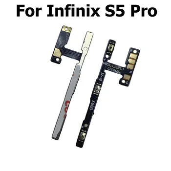 Кнопка включения-выключения громкости, гибкая клавиша для Infinix S5 Pro