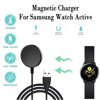 Зарядное устройство для часов Беспроводная док-станция быстрого питания, совместимая с Samsung Galaxy Watch active 2 smart wristband Аксессуары