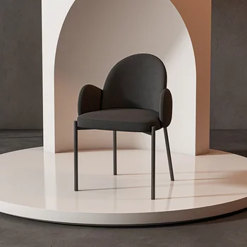 Обеденные стулья Nordic Backrest, туалетный столик Accent Cafe, Декоративные обеденные стулья на платформе, Современная кухонная мебель Comedor YX50DC
