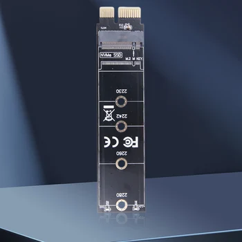Адаптер SSD PCIE To NVME M.2 Разъем SSD M Key Конвертер твердотельных накопителей 1xTest Card Поддерживает 2230 2242 2260 2280 M.2 SSD