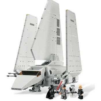 2503шт Moc Star Plan The Imperial Shuttle Строительные Блоки Игрушки для Детей Совместимы с 10212 Детскими Рождественскими Подарками на День рождения