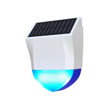 Беспроводная сигнализация Bluetooth на солнечных батареях, сигнализация, чувствительная к человеческому телу, с водонепроницаемой функцией IPX5 для наружного оповещения