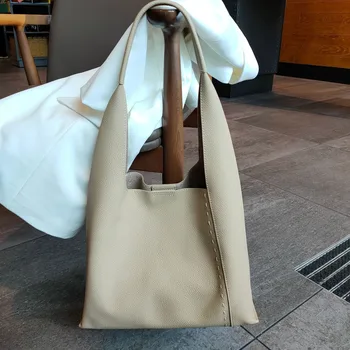 Женские сумки через плечо из натуральной кожи YFZ, сумки с мягкими открытыми карманами из натуральной кожи премиум-класса для дам, летние сумки для девочек