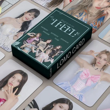 Фотокарточки Kpop Gidle Из альбома I Feel Lomo Cards (G) I-DLE 2023 World Tour Фотокарточки, Открытки Фанатам в подарок