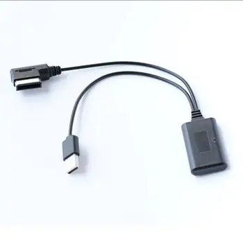 Автомобильный адаптер для аудиокабеля Bluetooth музыкальный интерфейс USB подходит для Audi A8 Q7