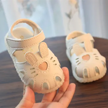 Летняя обувь для маленьких девочек; сандалии на мягкой подошве для девочки 1 года; обувь для маленьких принцесс на день рождения;