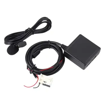 Автомобильный кабель-адаптер AUX с микрофоном и модулем громкой связи для телефона AUX Input для E90