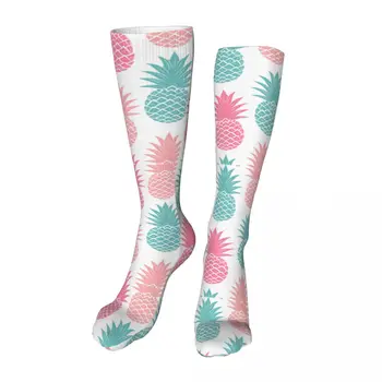 Новинка от Pineapples, носки до щиколотки, унисекс, носки до середины икры, толстые вязаные мягкие повседневные носки