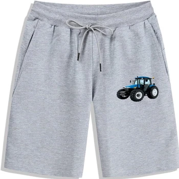Мужские шорты с индивидуальным дизайном Blue Tractor - отличный подарок для любого ребенка.