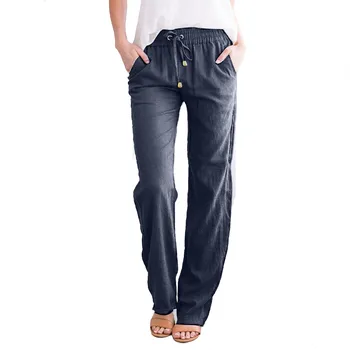 Флисовые пижамные штаны и прямые однотонные эластичные брюки, длинные леггинсы, одежда для активных женщин 4x