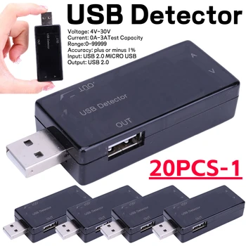 USB-тестер, цифровой вольтметр, тестер батареи, измеритель тока, напряжения, индикатор электрического зарядного устройства, детектор зарядки мобильного устройства