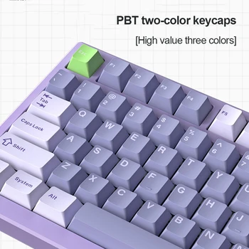 Игровая клавиатура X98PRO RGB с трехрежимной полной заменой клавиш 99Key 2.4G Беспроводная проводная механическая клавиатура Bluetooth PBT Keycap