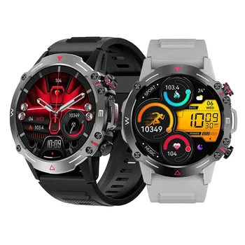 Умные часы HK87, прочные мужские умные часы для занятий спортом на открытом воздухе, AMOLED-экран, Bluetooth-вызов, AI Voice, фитнес-трекер емкостью 410 мАч.