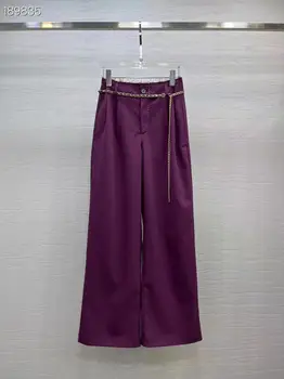 yu0498 Модные женские брюки 2023 Подиум Роскошный Европейский дизайн женская одежда для вечеринок