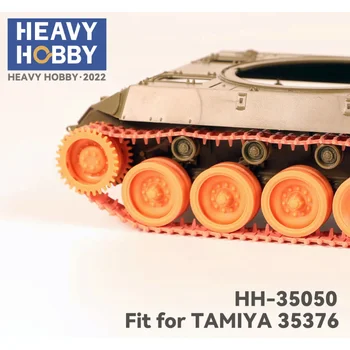 Тяжелые колеса hobby HH-35050 под исследовательскими колесами A для танка M10 армии США Второй мировой войны