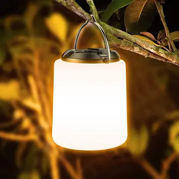 Перезаряжаемый фонарь для кемпинга, фонарик для кемпинга -теплый белый свет 3000 К, аварийный водонепроницаемый свет для кемпинга / пеших прогулок