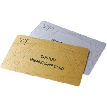 OEM Горячая продажа Изготовленной на заказ печатной пластиковой ПВХ бизнес-VIP-карты Членская карточка