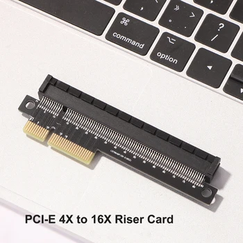 Настольный компьютер Карта адаптера PCI-E от 4X до 16X Конвертер PCI-Express Riser Card