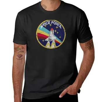 Новая футболка с потертой одеждой космических сил, футболки для тяжеловесов, футболки для спортивных фанатов, быстросохнущая рубашка, футболка для мужчин