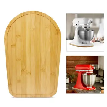 Прочный поддон для блендера, бамбуковый поддон для блендера, Прочный Столешница для хранения кухонной техники, лоток для перемещения блендера