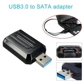 Конвертер USB 3.0 в SATA с совместимостью Serials ATA версии 2.6 и функциональностью Plugs and Play Драйвер не требуется