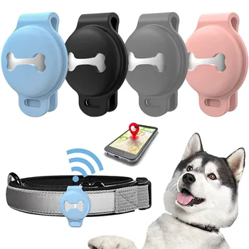 Мини-GPS-локатор для отслеживания домашних животных, Ошейник для отслеживания собак и кошек, устройство защиты от потери