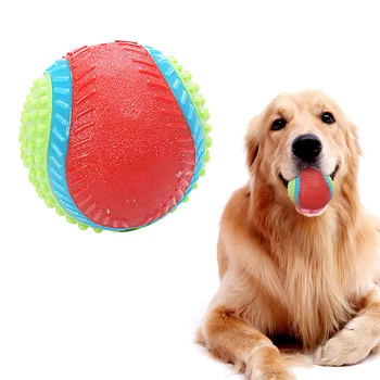 Игрушка для домашних собак Резиновый мяч с запахом говядины игрушка для вентиляции собачьих зубов