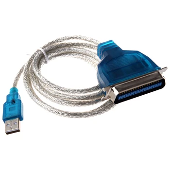 Кабель-адаптер USB для параллельного принтера IEEE 1284 для ПК (подключите ваш старый параллельный принтер к порту USB)