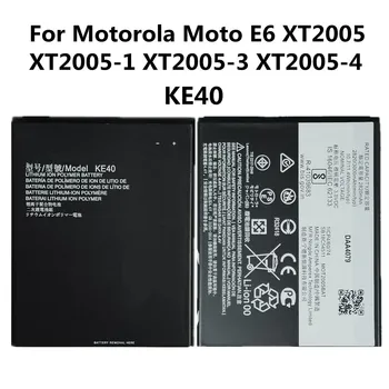 KE40 Новый Аккумулятор 3000 мАч Для Motorola Moto E6 XT2005 XT2005-1/3/4 Высококачественный Литий-ионный Аккумулятор для мобильного Телефона KE40