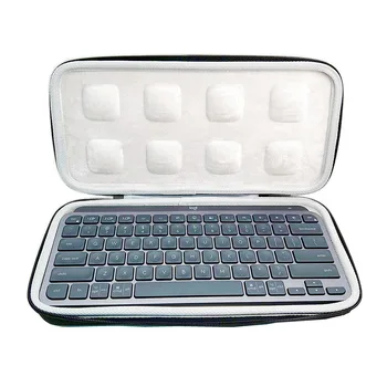 Сумка для хранения клавиатуры Pro, жесткий чехол EVA, противоударная пылезащитная сумка для организации Logitech MX Keys Mini
