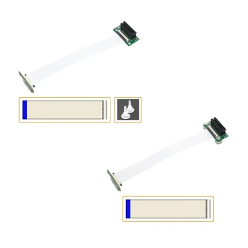 Удлинительный кабель PCI X1 с подставкой для ног Обновляет систему благодаря этому стабильному и надежному решению Поддерживает PCI x1x4 x16 R9UA