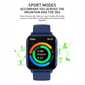 Умные часы P56T, 1,91-дюймовый фитнес-браслет, спортивные часы с Bluetooth-совместимым вызовом, IP67, водонепроницаемые, многоцветные для занятий спортом на открытом воздухе