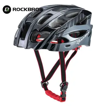 Rockbros оптом Шлем из пенополистирола, цельнолитый, Хорошая защита, Дышащие очки, Линзы, MTB, ультралегкие велосипедные шлемы