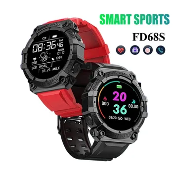 FD68S Смарт-часы Мужские chils Bluetooth Smartwatch Touch IP67 Смарт-браслет Фитнес-браслет Подключенные часы для IOS и Android