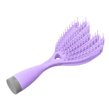 Щетка для распутывания домашних многоцелевых щеток для влажных и сухих волос, бытовые салонные щетки для красоты волос для женщин для густых волнистых завитков