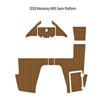 2018 Monterey M45 Платформа для плавания со ступеньками, коврик для пола на палубе из пены EVA и искусственного тика