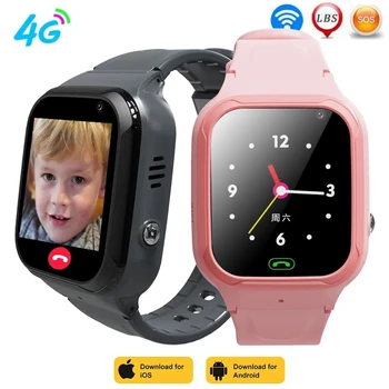 2022 Новые GPS Смарт-часы для детей HD камера Поддержка 4G sim-карты вызов smartwatch Wifi GPS позиционирование для iPhone xiaomi child kid + box