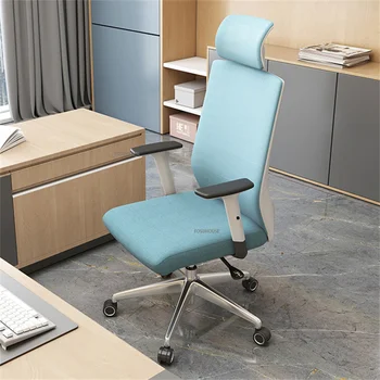 Офисное кресло из скандинавской сетки для офиса, простая мебель, Эргономичный удобный стул для компьютерных игр, Вращающийся стул с подъемной спинкой