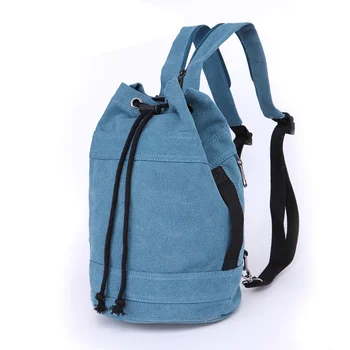 Новая модная мужская сумка для отдыха, Корейский холщовый рюкзак, пара баскетбольных водометов