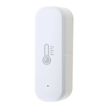 Wifi Датчик температуры и влажности, гигрометр, термометр для оповещения, концентраторы не требуются, интеллектуальные соединения