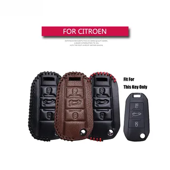 3 Кнопки Складной Чехол Для Ключей Брелок Для Citroen C3 C4 C5 Berlingo C-Elysee Jumpy Picasso Key Protector Сумки Автомобильные Аксессуары