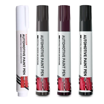 Ручки для удаления автомобильных царапин Подходят для различных царапин на автомобилях, 4 цвета для подкрашивания краски для автомобилей, водонепроницаемые