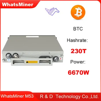 Whatsminer M53 достигает 230-го места при 26 Дж /Т Включенный источник питания мощностью 5980 Вт Дешевле, чем Antminer S19 S19pro T19