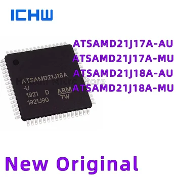 1шт ATSAMD21J17A-AU-MU ATSAMD21J18A-AU-MU Новый Оригинальный Патч TQFP-64 QFN-64 Микроконтроллер Однокристальный IC