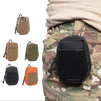 Уличная охотничья сумка, нейлоновый быстросъемный тактический чехол для наручников Molle, сумка для инструментов, ключей, сумка для телефона, Универсальные поясные карманы