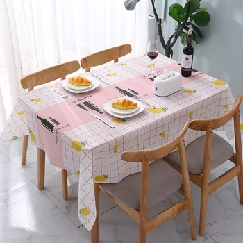 Скатерть водонепроницаемая, маслостойкая и моющаяся коврик для ученического стола прямоугольная скатерть для обеденного стола гостиная