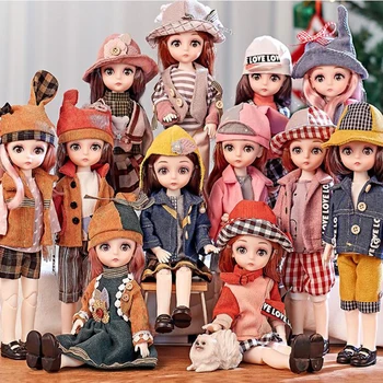 12 кукол constellation BBGirl BJD Кукла 30 см, коллекция кукол с шаровым шарниром, Подарочная игрушка, аксессуары для макияжа, платье, куклы своими руками, игрушки для девочек