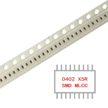 МОЯ ГРУППА 100ШТ керамических конденсаторов SMD MLCC CER 0,12 МКФ 6,3 В X5R 0402 в наличии