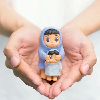 Оригинальная Художественная Коллекция HYDE Protection Figure Cover Eyes Meiying Дизайнерские Игрушки Love Healing Gift Лимитированная Серия Care Children